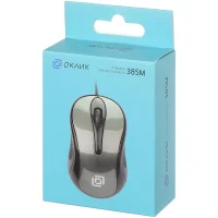 Мышь Oklick 385M (черный/серый) фото 6